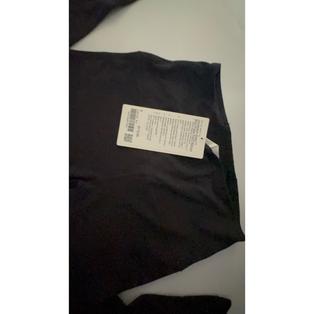NEW women's size 6 Lululemon Align Mini flare pant Xshort black leggings. - Picture 2 of 6
